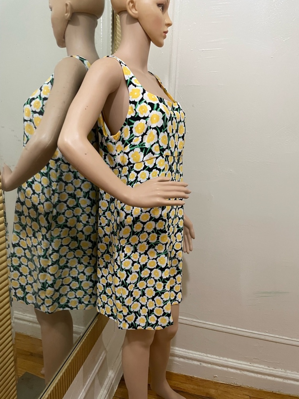 Diane Von Furstenberg Yellow Floral Print Dress by for target - Picture 14 of 16